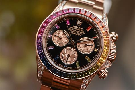 Rolex Daytona Rainbow 116595RBOW .